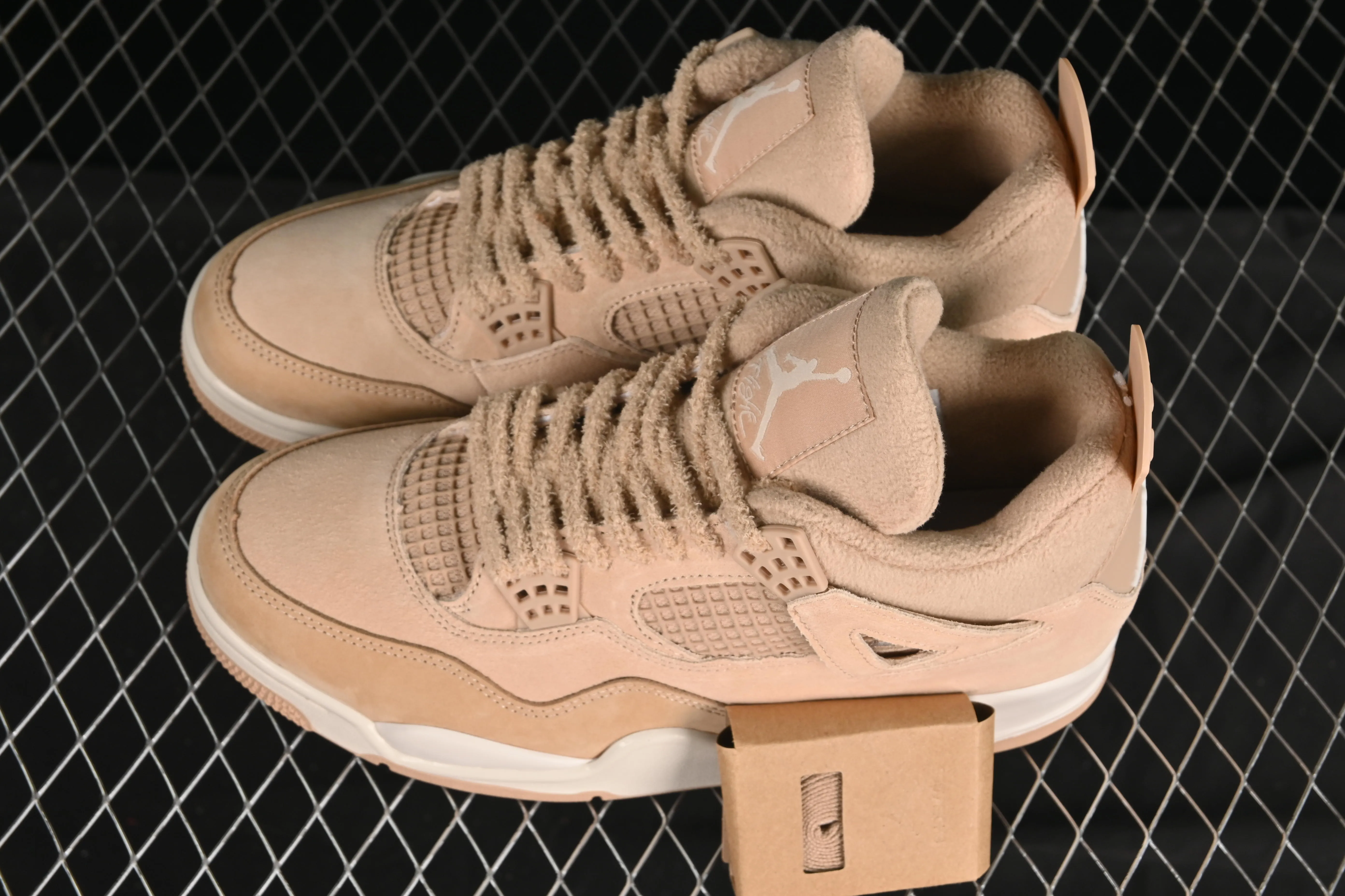 All categories Air Jordan Jordan series basketball shoes Air Jordan 4 Air Jordan 4 Retro AJ4 Joe 4 Desert Yellow HV0823-200